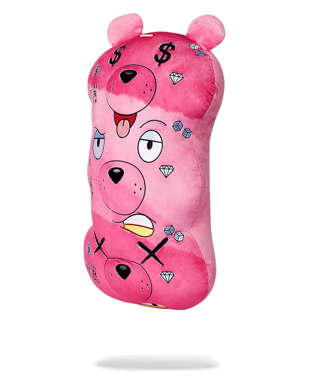 MONEYBEAR TRIPLE PINK PLUSH TOY/PILLOW