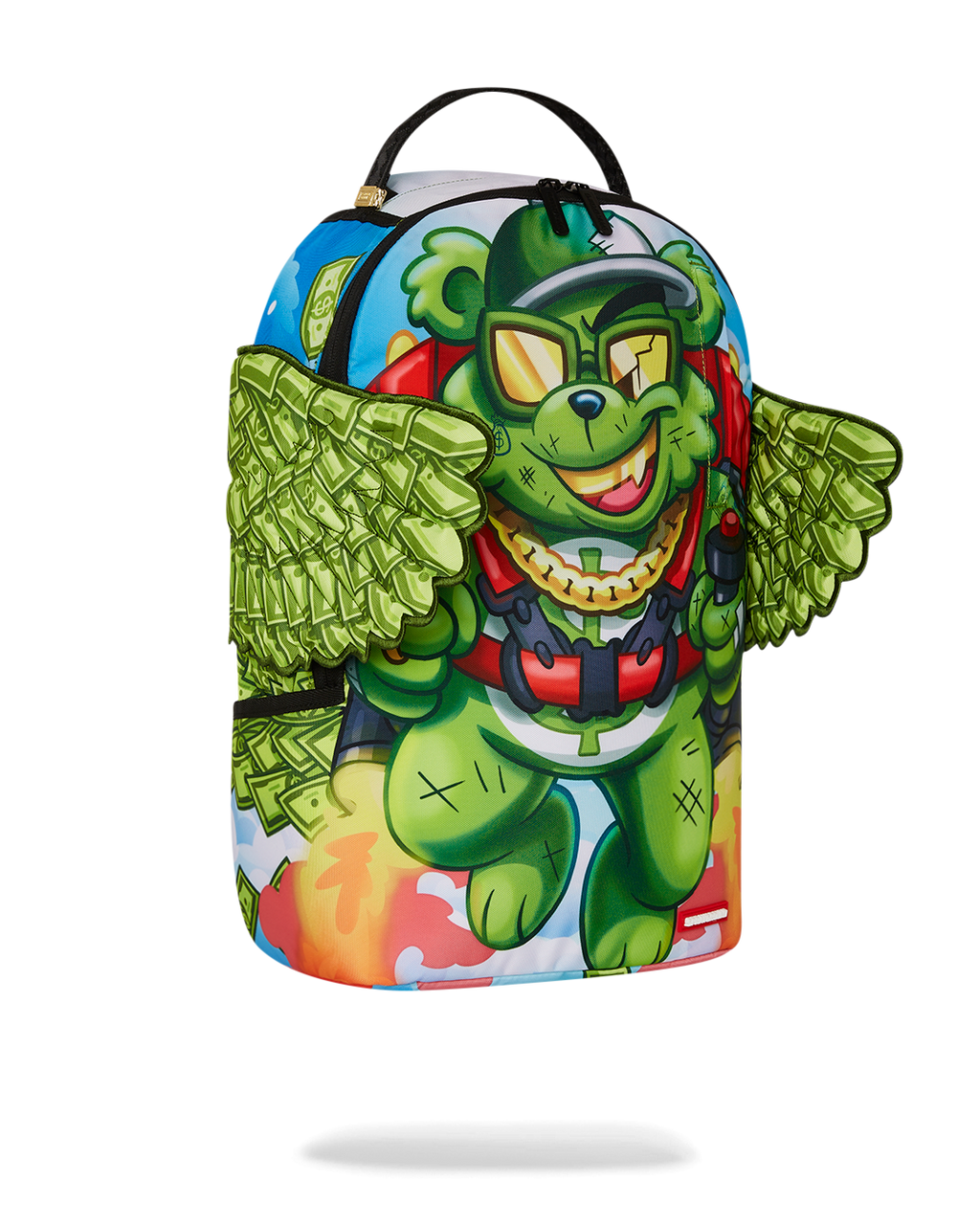 MONEY BEAR WE BOUT TO TAKE OFF BACKPACK