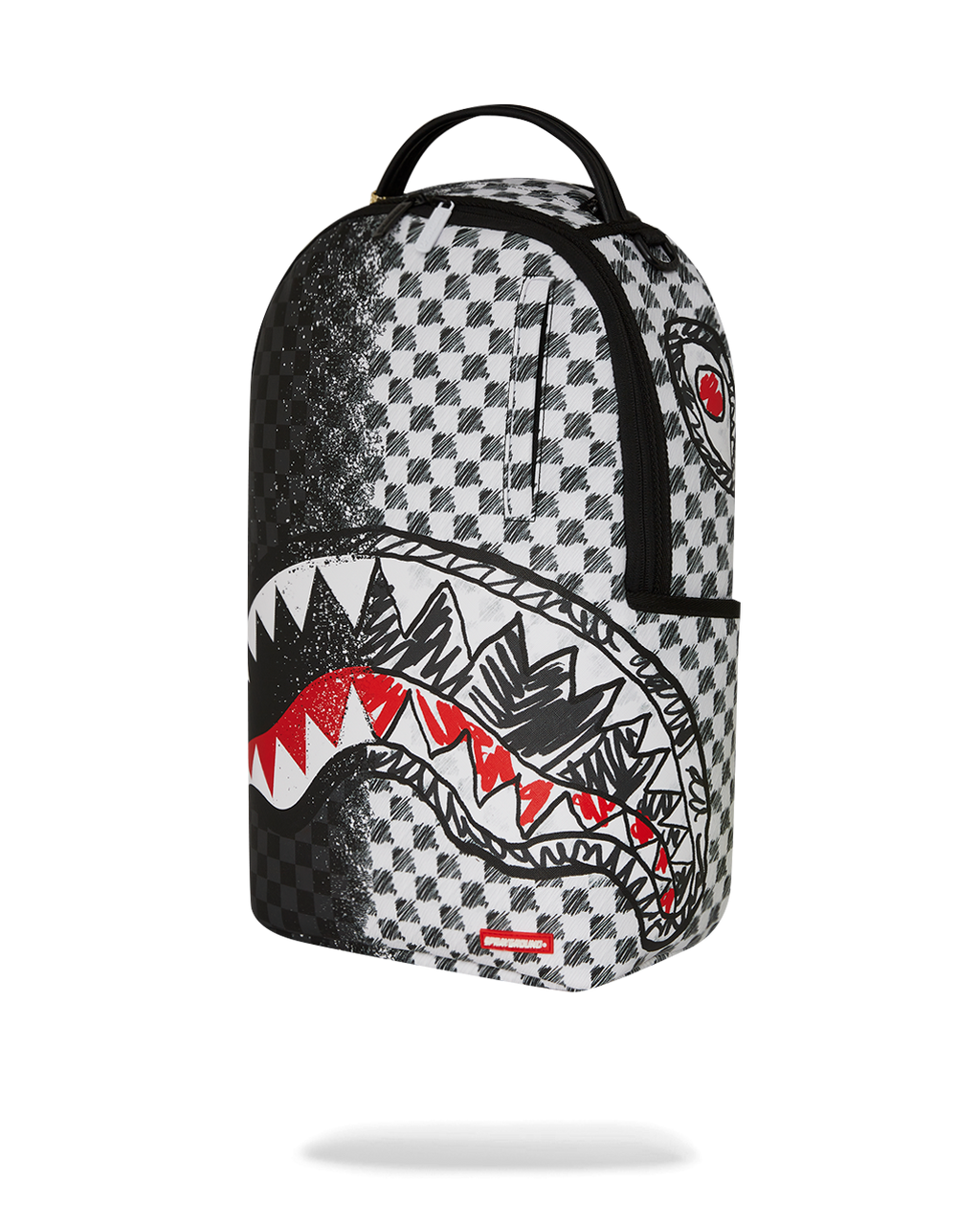 SCRIBBLE DRIBBLE CHECK BACKPACK