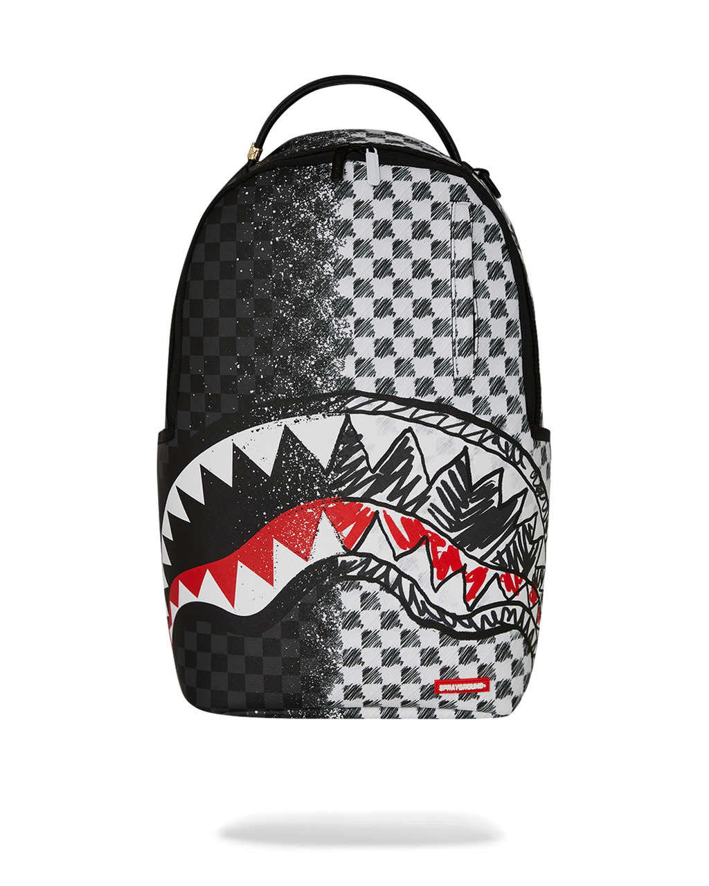 SCRIBBLE DRIBBLE CHECK BACKPACK