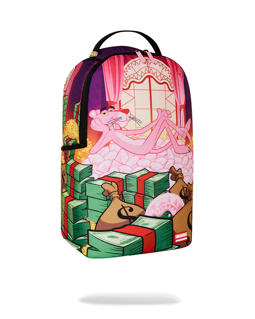 PINK PANTHER FORTRESS OF MONEY-TUDE BACKPACK