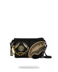 A.I. AFRICAN INTELLIGENCE SHARKS OF THE GOLD OCEAN CROSSOVER CLUTCH - SANDFLOWER COLLAB