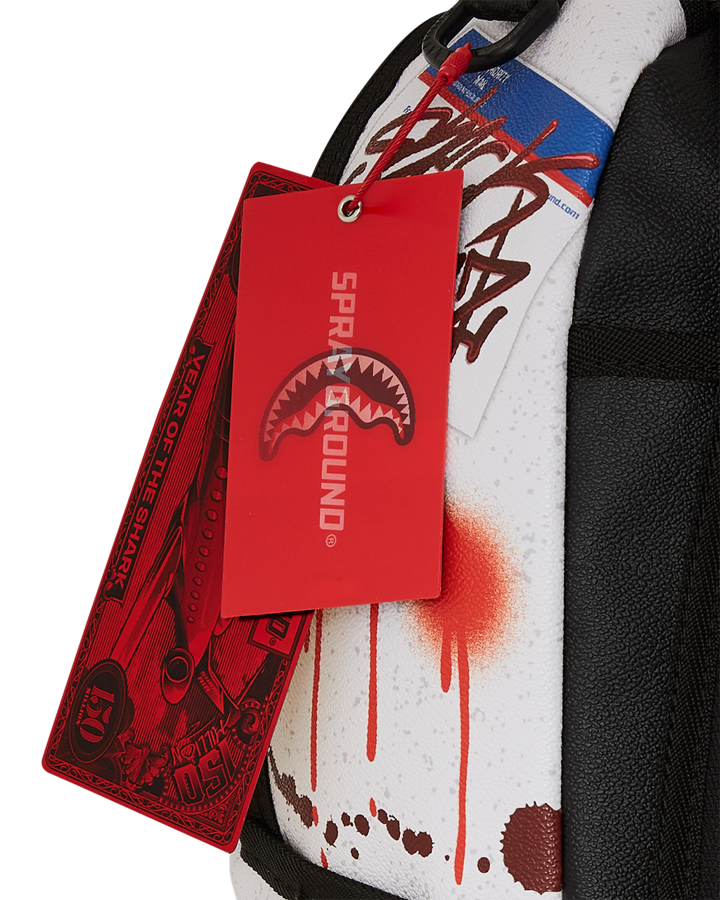 JETBLAST SIGN ON THE RUNWAY BACKPACK