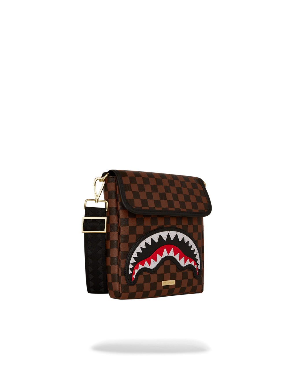 SAWTOOTH SHARKS IN PARIS MESSENGER SLING