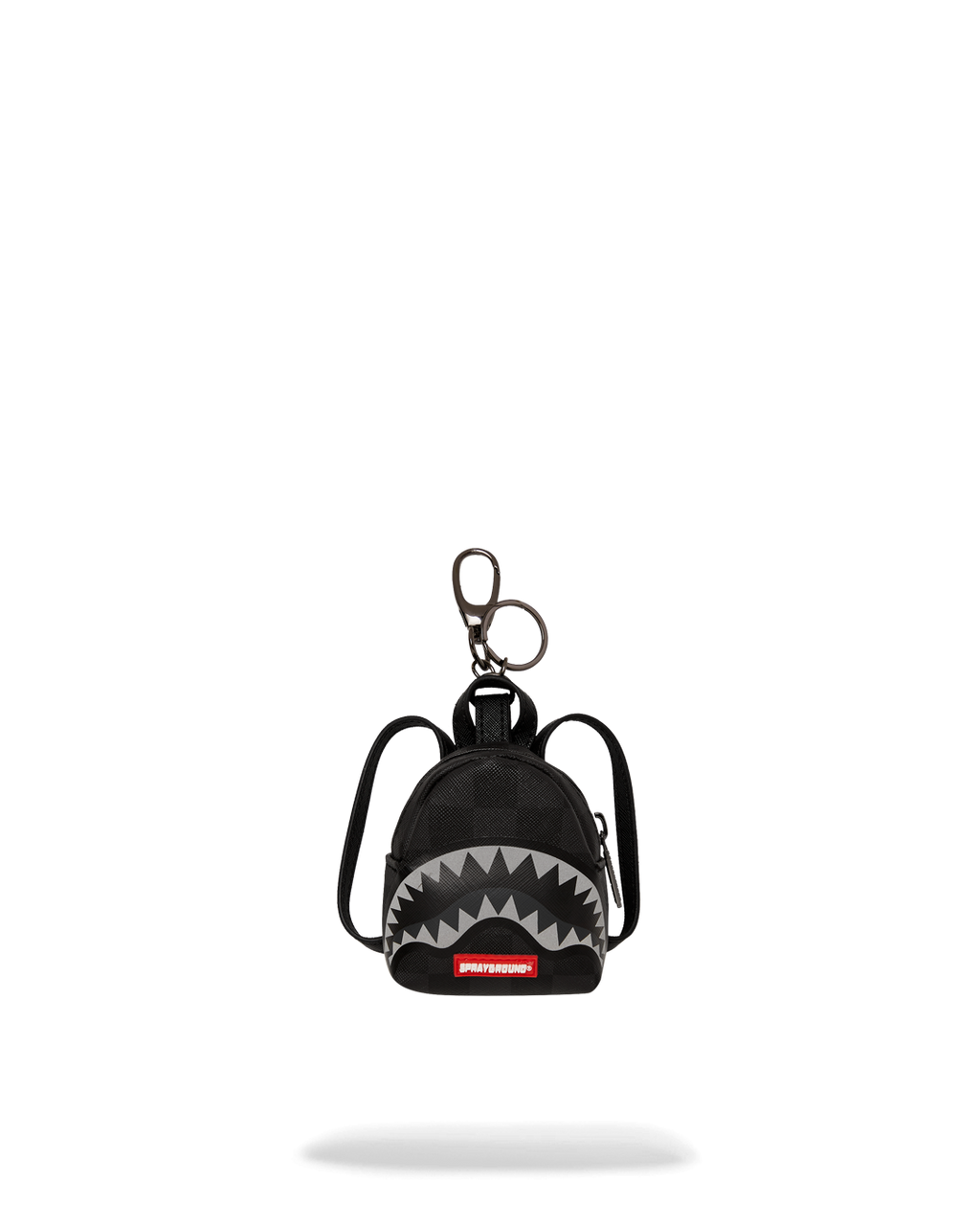 LIGHTS OUT SHARKS IN PARIS BACKPACK KEYCHAIN