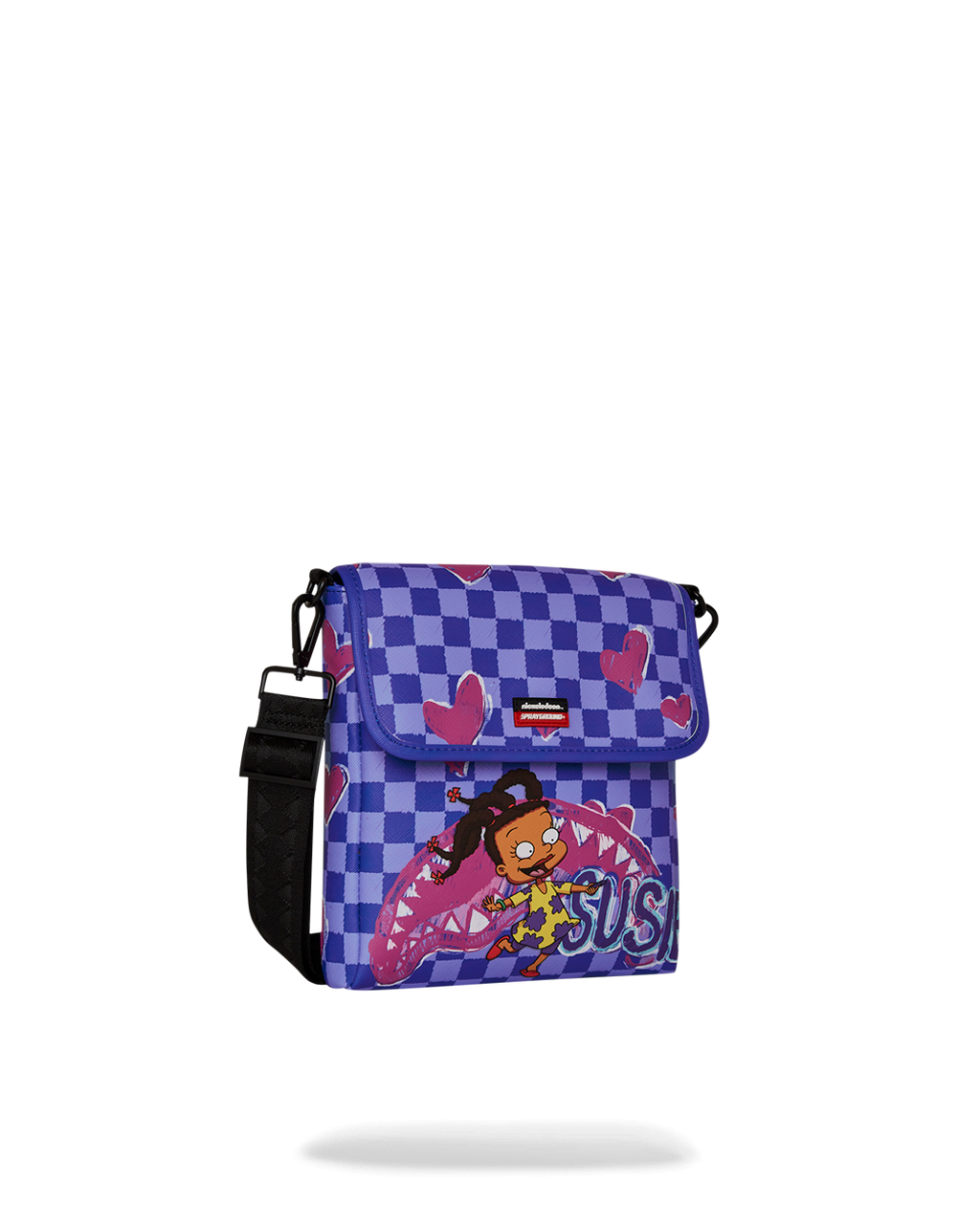 RUGRATS SUSIE CRAYON SHARK MESSENGER SLING
