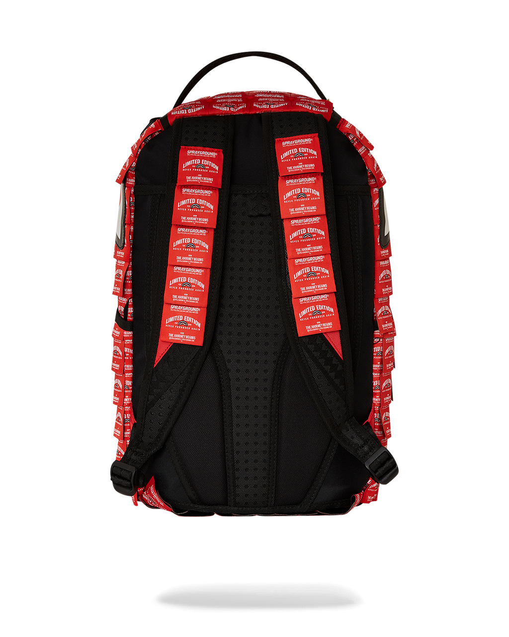 MADE OF WOVEN LABELS SHARK BACKPACK